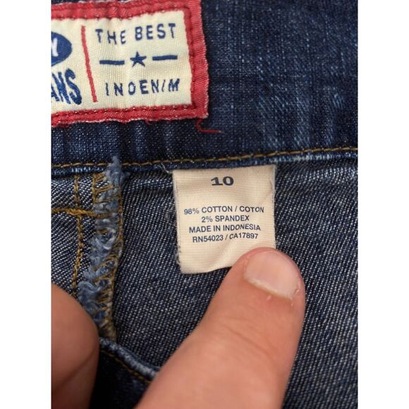 Old Navy Women's Jean’s Blue Denim Vintage Zip Pocket Bootcut Size 10 X 27 - Picture 10 of 11